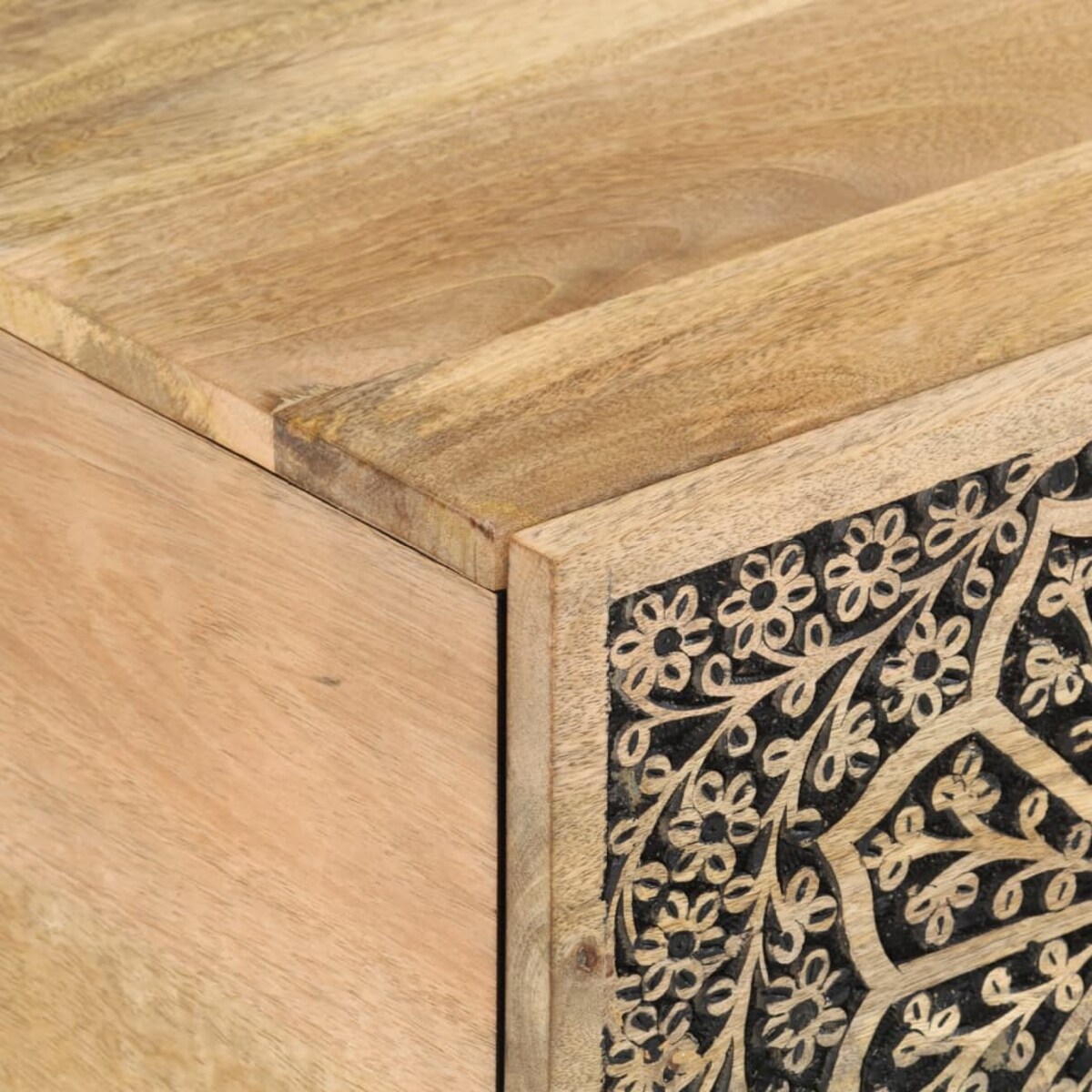 vidaXL Stolik kawowy, 80x50x40 cm, lite drewno mango