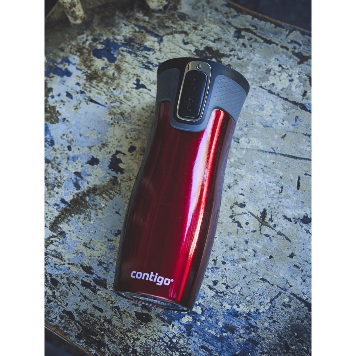 Kubek termiczny Contigo West Loop 2.0 470ml - czerwony