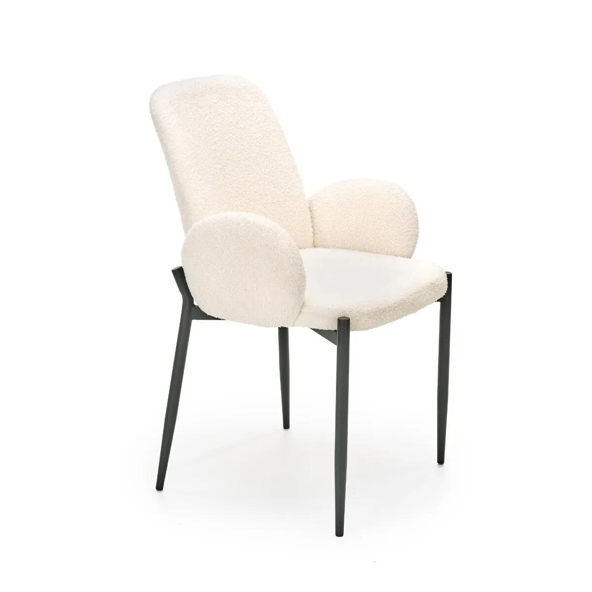 Krzesło tapicerowane K477 kremowe