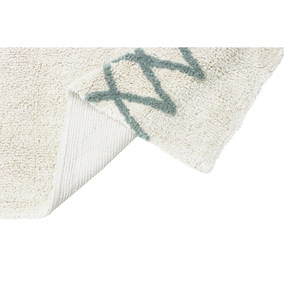 Dywan Bawełniany Atlas Natural Vintage Blue 170x240 cm Lorena Canals