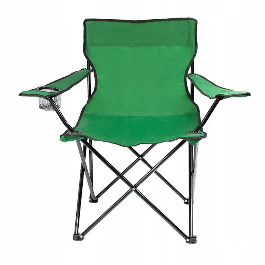 Krzesło Wędkarskie Składane Turystyczne Fotel Duże Kempingowe Fotel Plażowe