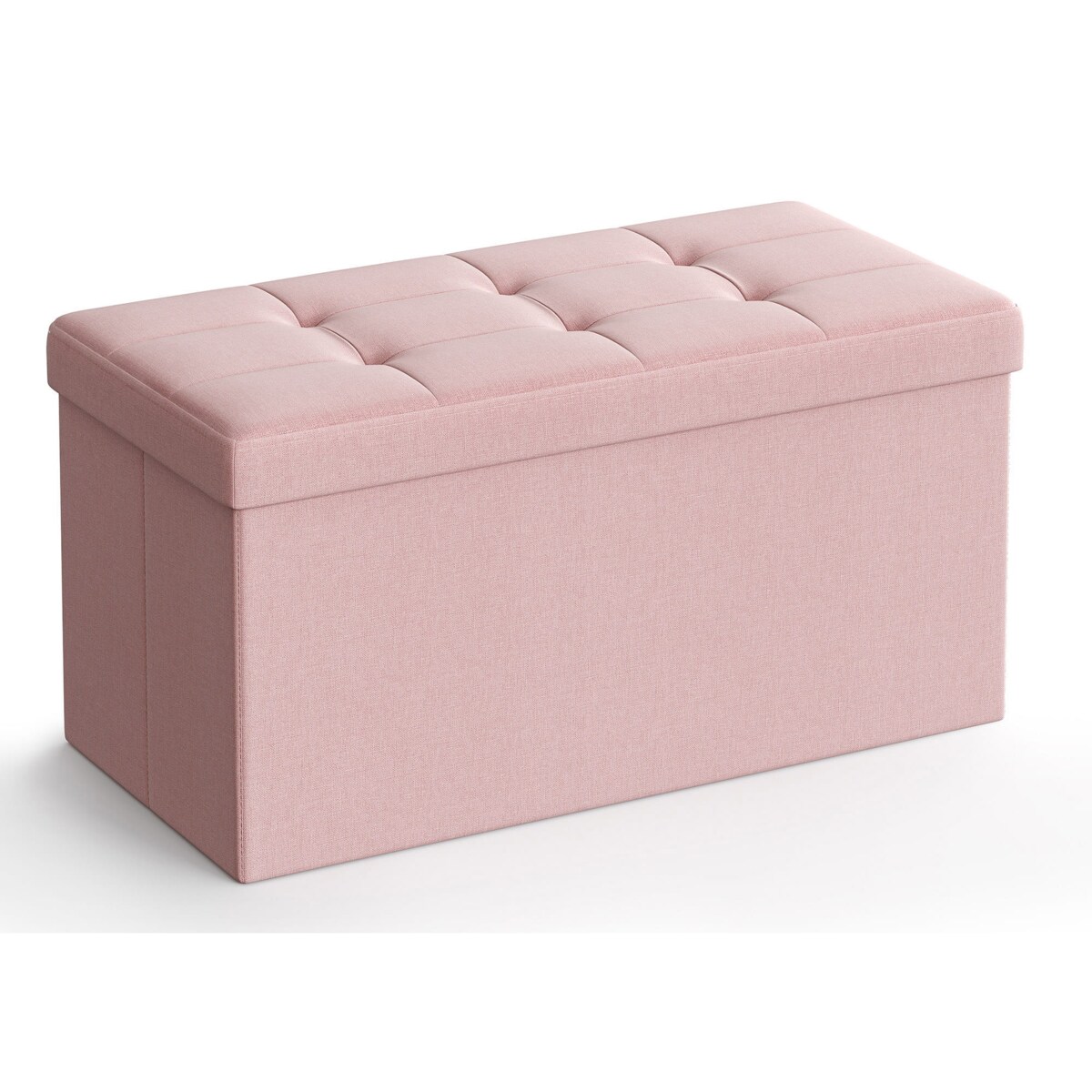 Pufa 76X38X38 Cm Różowy