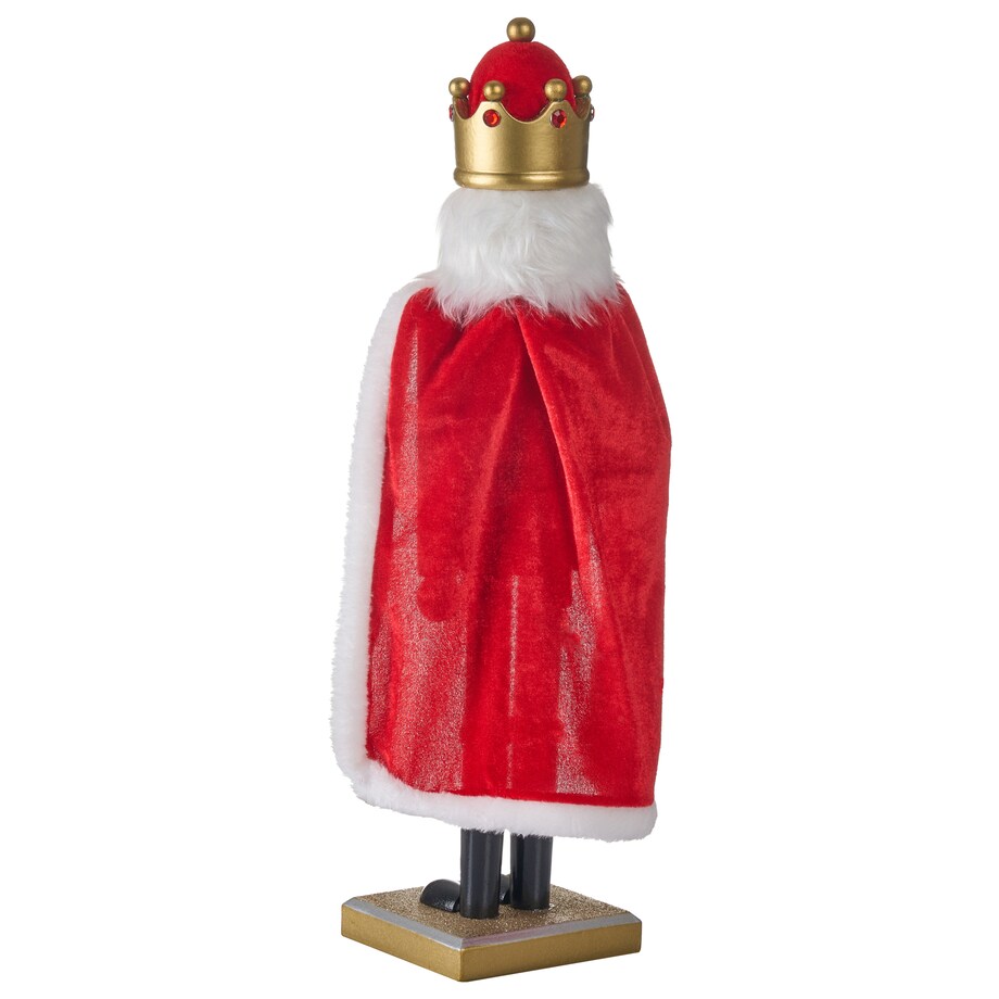 Figurka dekoracyjna HALLSJON Dziadek do orzechów 50 cm Czerwony/ zielony
