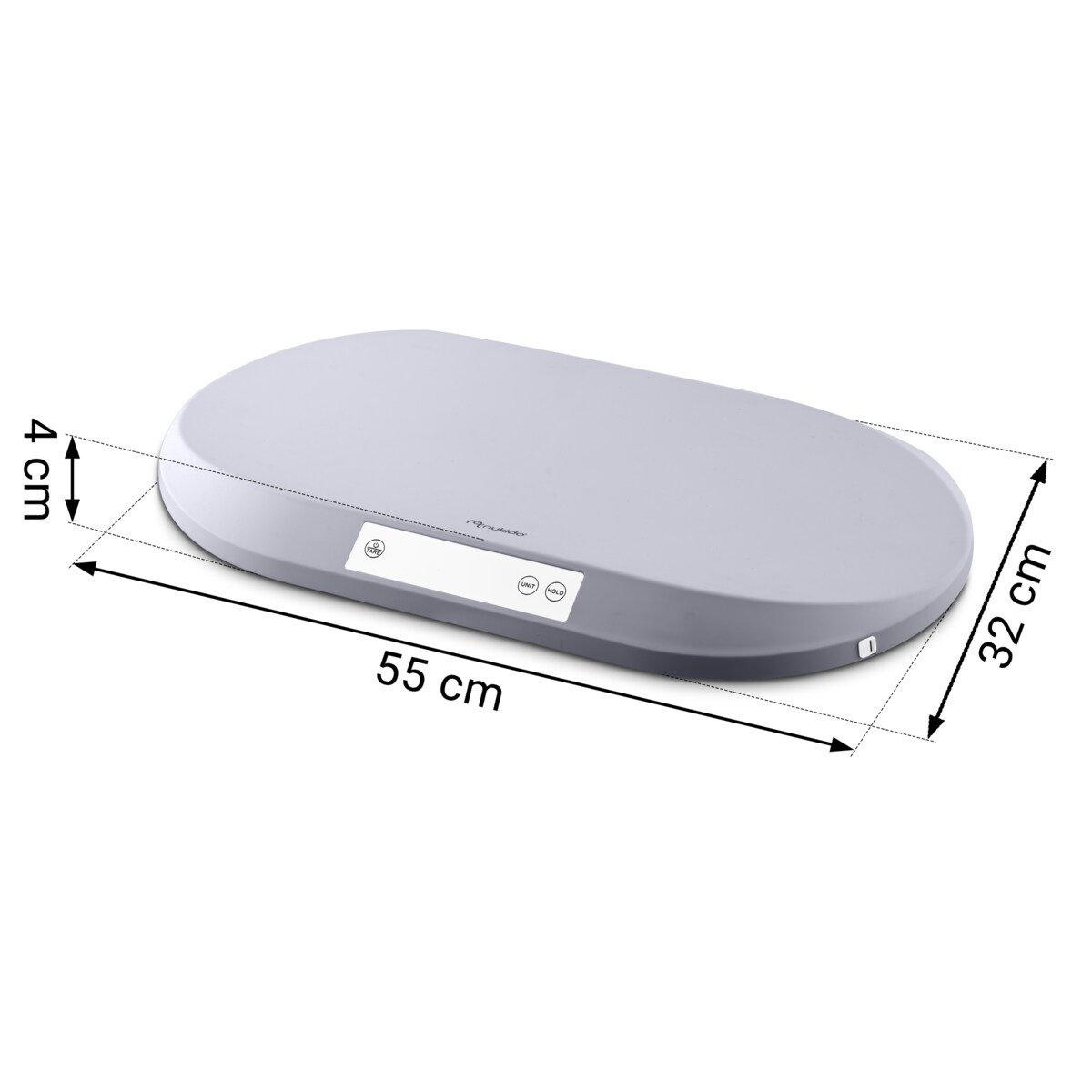 Waga dla niemowlęca elektroniczna dziecięca do 40kg Nukido