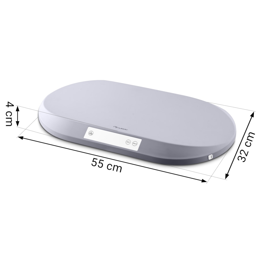 Waga dla niemowlęca elektroniczna dziecięca do 40kg Nukido