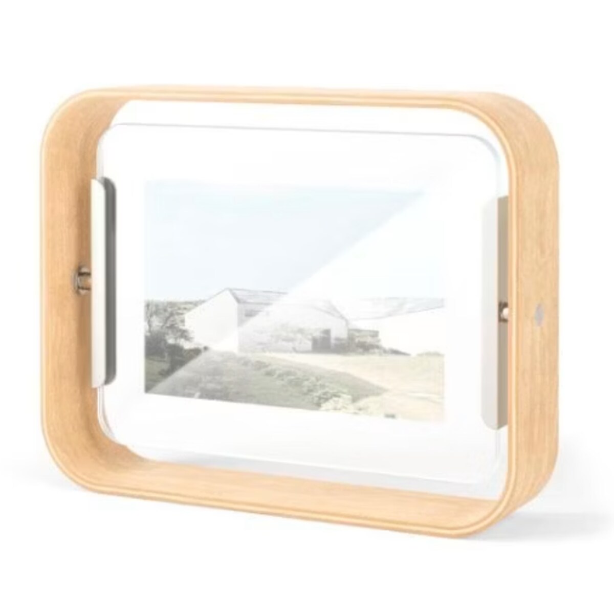 Obrotowa ramka na zdjęcie jasna Bellwood, 18 x 13 cm, Umbra