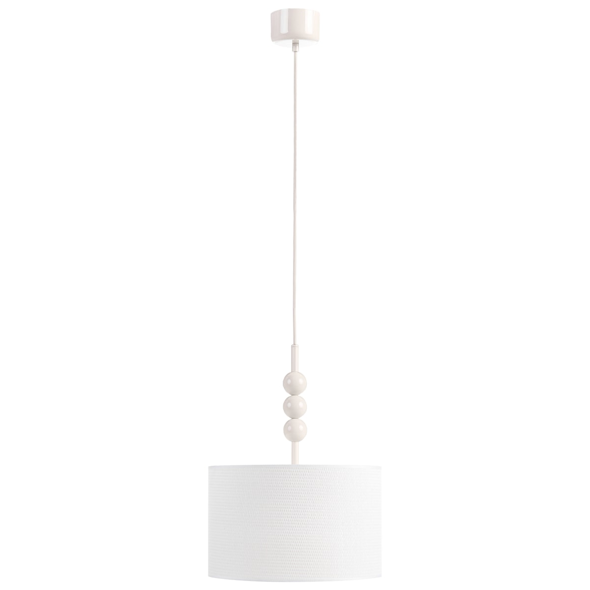 Lampa wisząca LOKY Metal Biały