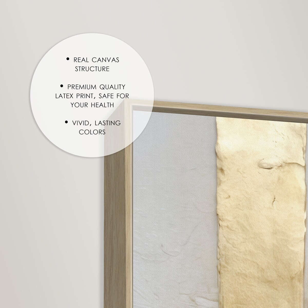 KNOR WALL ART obraz na płótnie w ramie canvas 60x90 Kwiat Światła