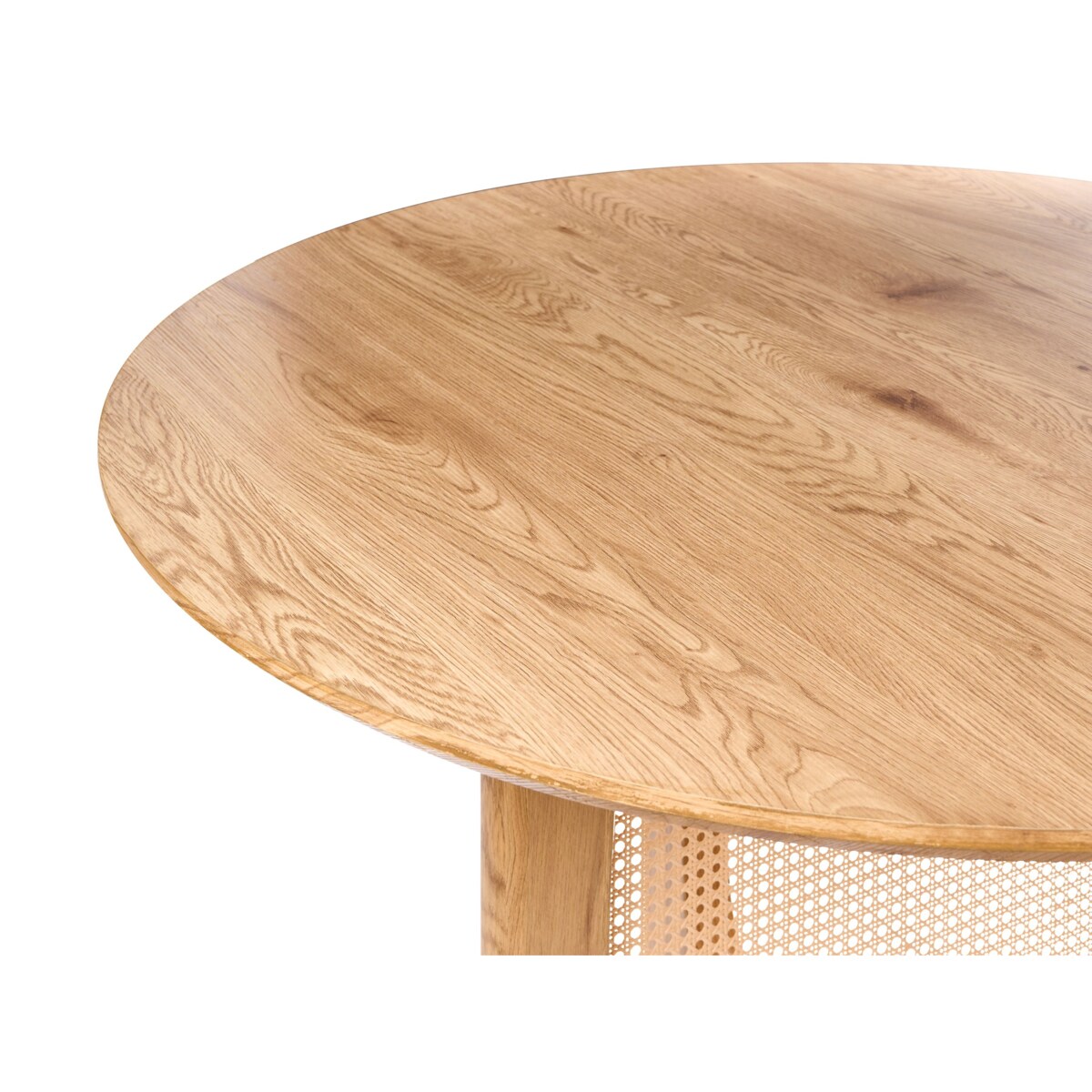 Stół do jadalni KARLO Jasnobrązowy 120 cm