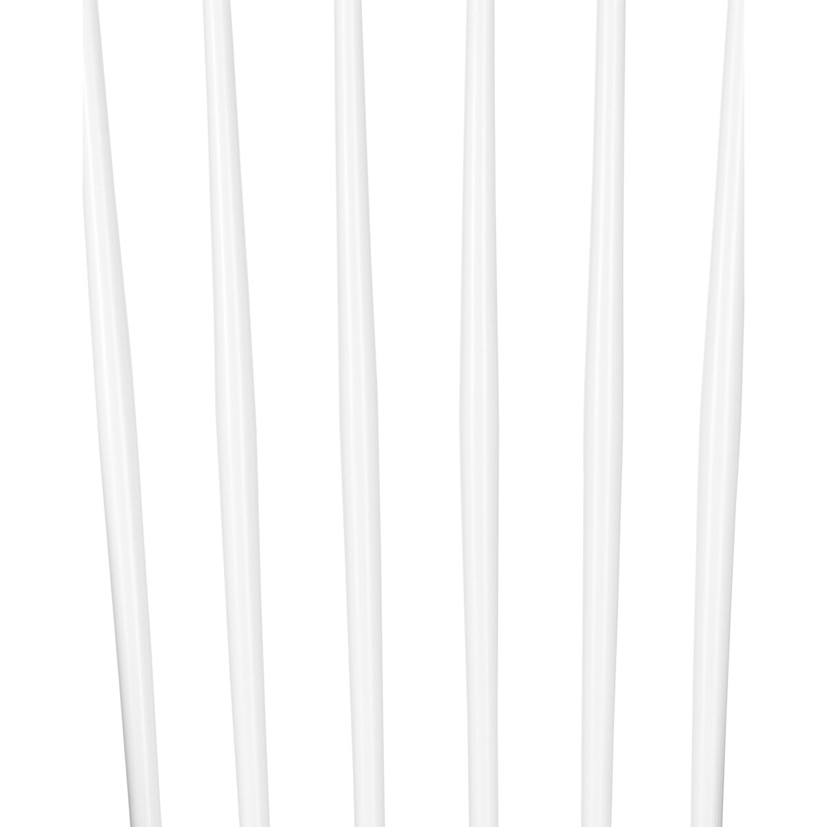 Zestaw 2 krzeseł do jadalni BURGES Drewno Biały