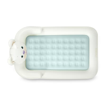 Materac dmuchany Intex jednoosobowy z pompką 132x71x10 cm