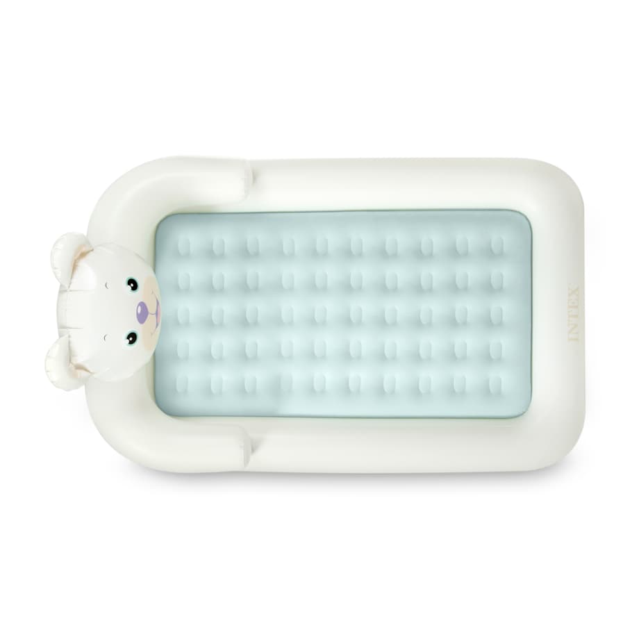 Materac dmuchany Intex jednoosobowy z pompką 132x71x10 cm