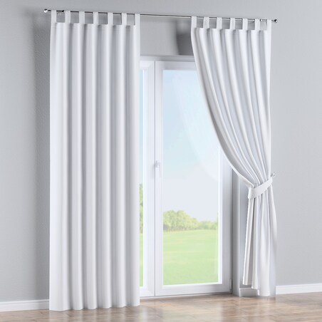 Zasłona na szelkach 1 szt. 130x245 biały