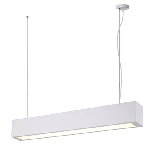 Lampa sufitowa wisząca Light Prestige Ibros biały LED CCT 3000K/4000K/6000K (regulowana) 1 szt.