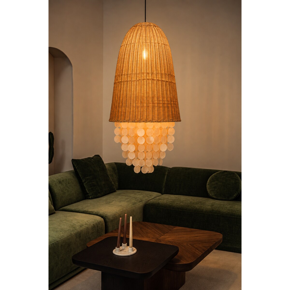 Lampa wisząca Shell L Monnarita