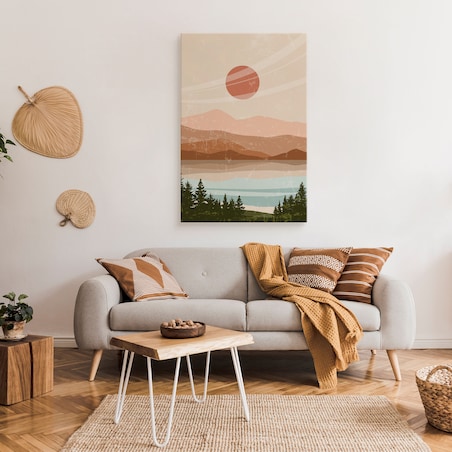 Obraz Krajobraz Górski 80x120cm