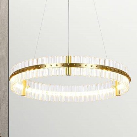 Lampa wisząca Saturnus MSE010100168 do jadalni złote