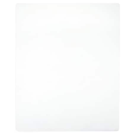 vidaXL Prześcieradło, białe, 90x200 cm, dżersej bawełniany
