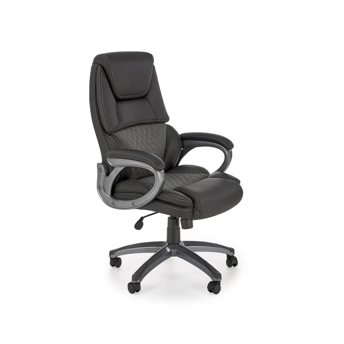 Fotel biurowy STEVEN czarny/szary