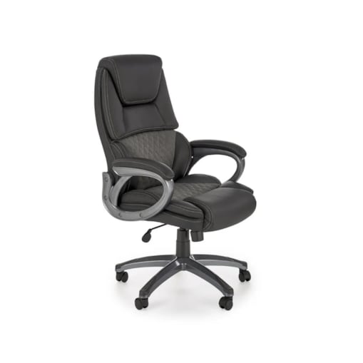 Fotel biurowy STEVEN czarny/szary