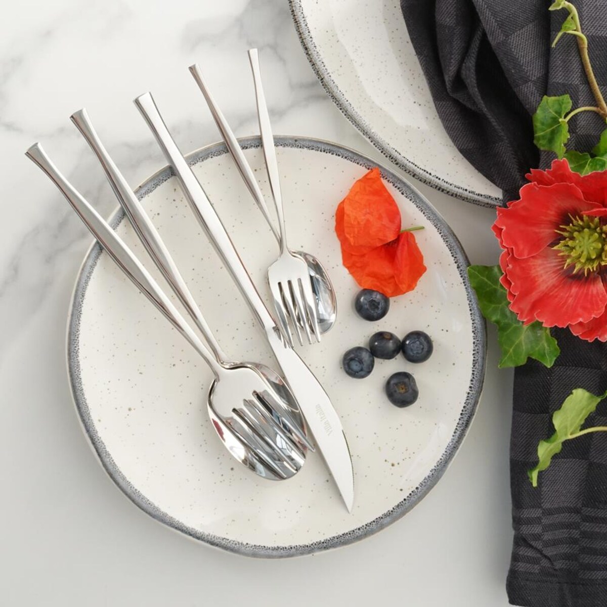 VILLA ITALIA Komplet widelczyków do ciasta 6 sztuk ARGOS