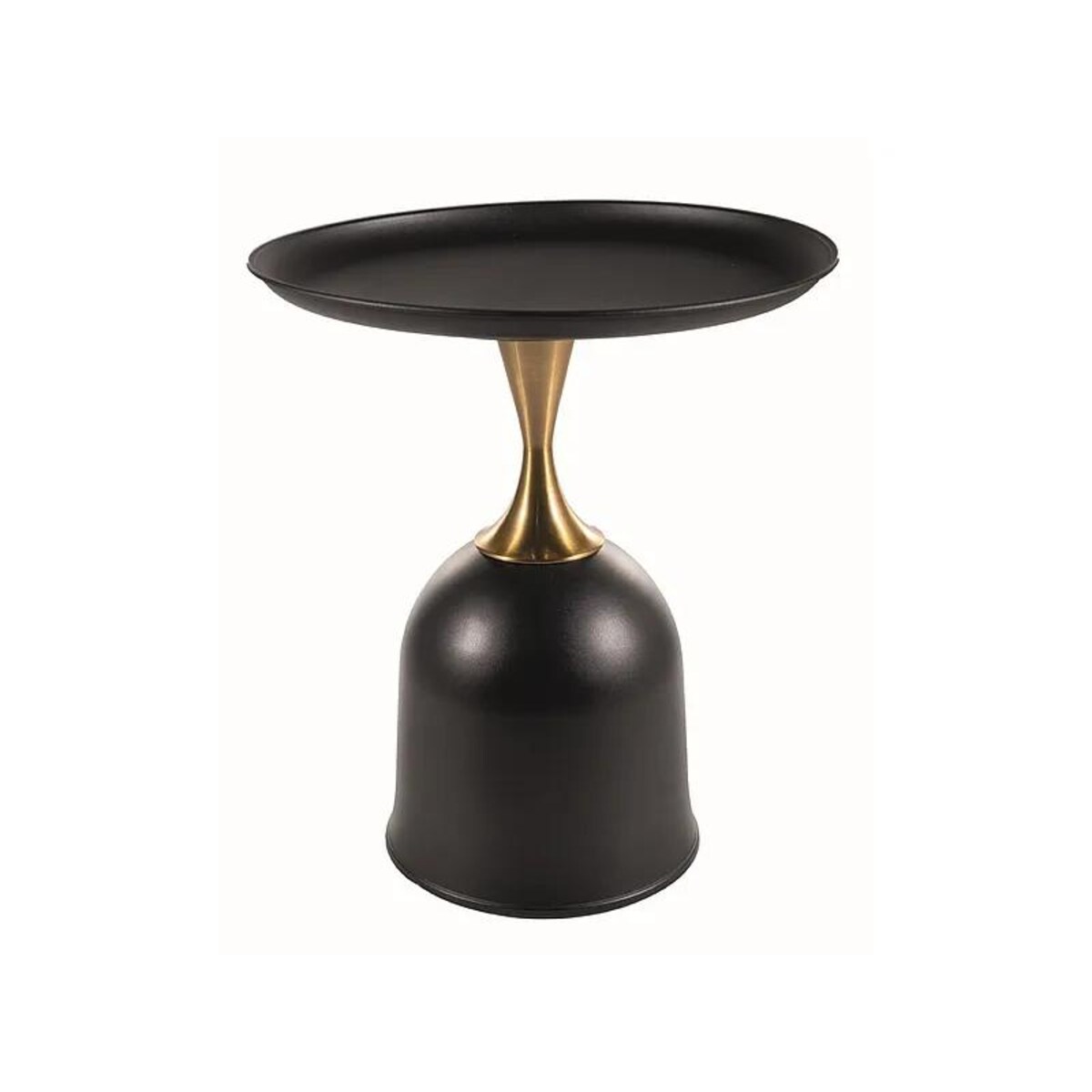 Ława LIBRA 51x51 czarna/złota