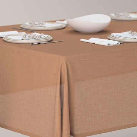 Obrus prostokątny 130 x 210 cm cynamonowy