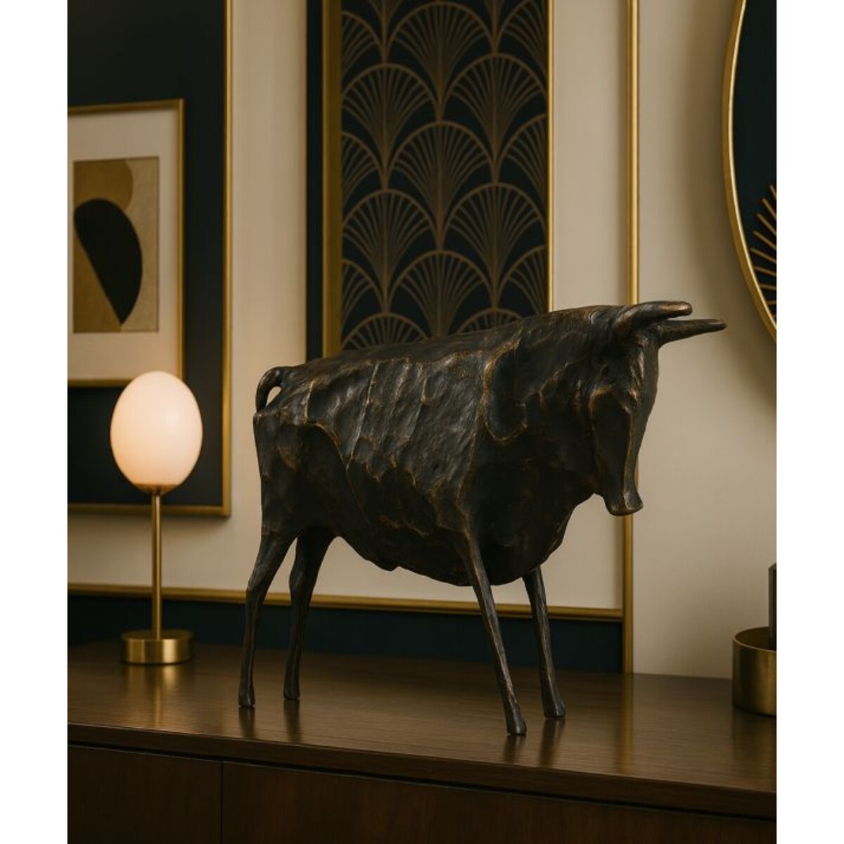 FIGURKA DEKORACYJNA TAURUS