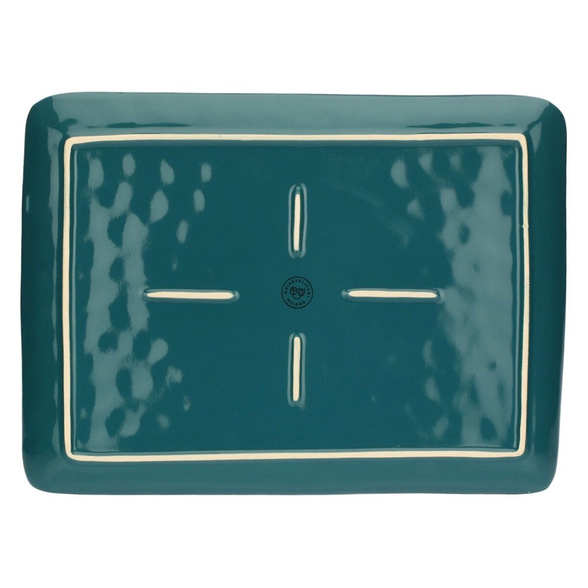 Taca prostokątna Concerto Ottanio - Niebiesko-zielony, 36 x 26.5 cm