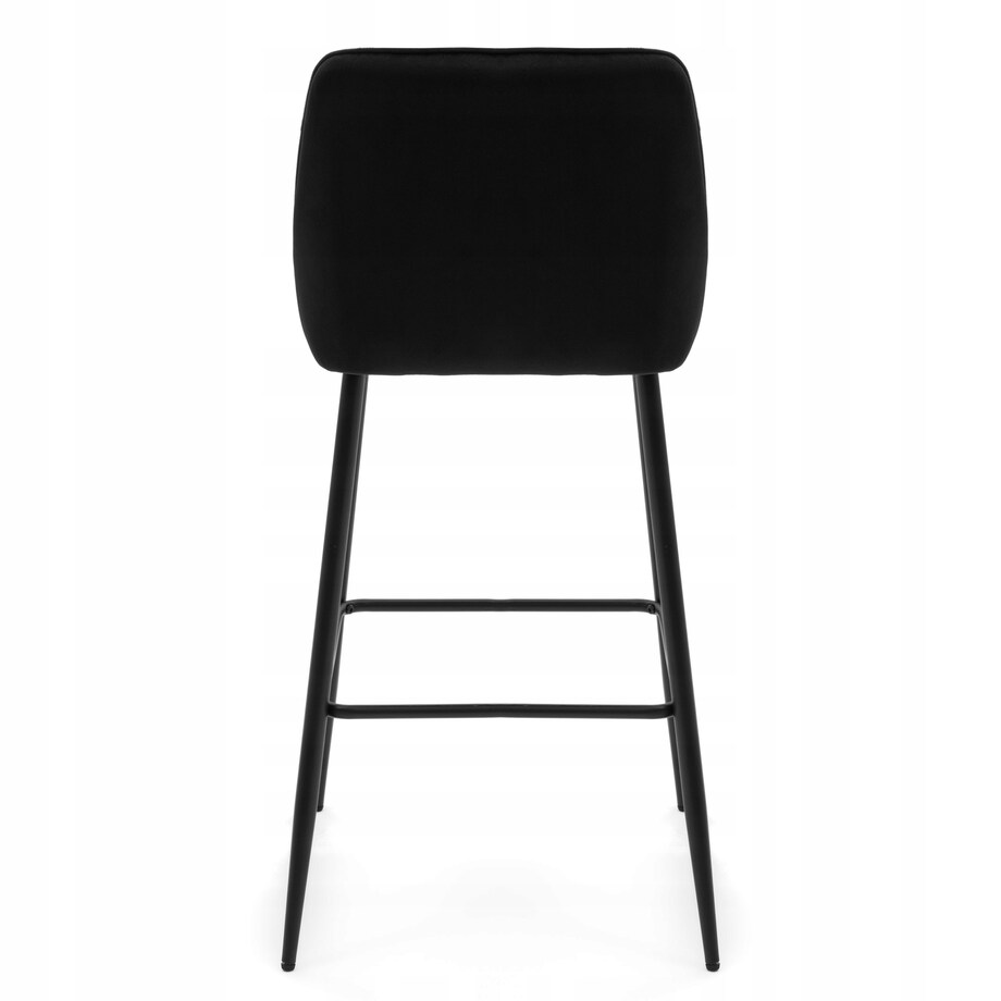 Hoker tapicerowany welurowy do salonu jadalni barowy glamour PASSO