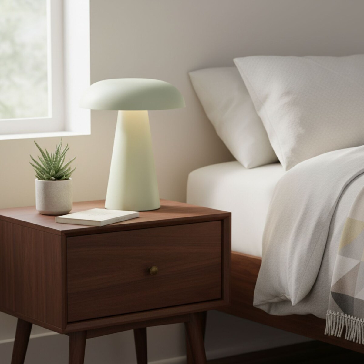 Lampa grzybek RILO, Ø 15 x 18 cm