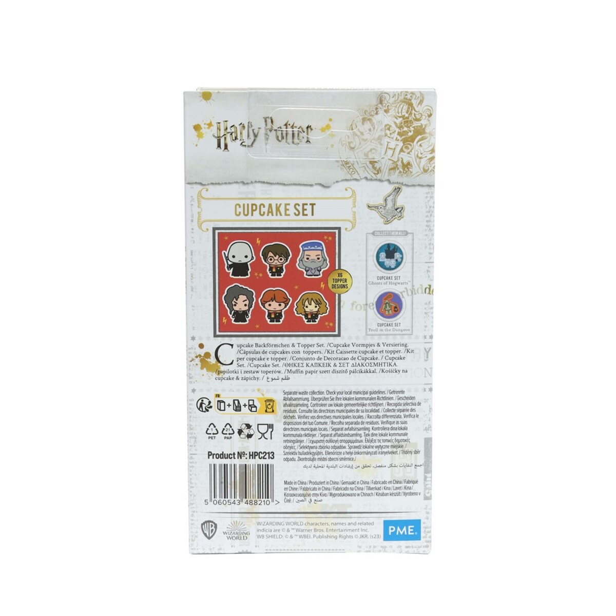 PME Papilotki i toppery na muffinki Harry Potter (24 sztuki)