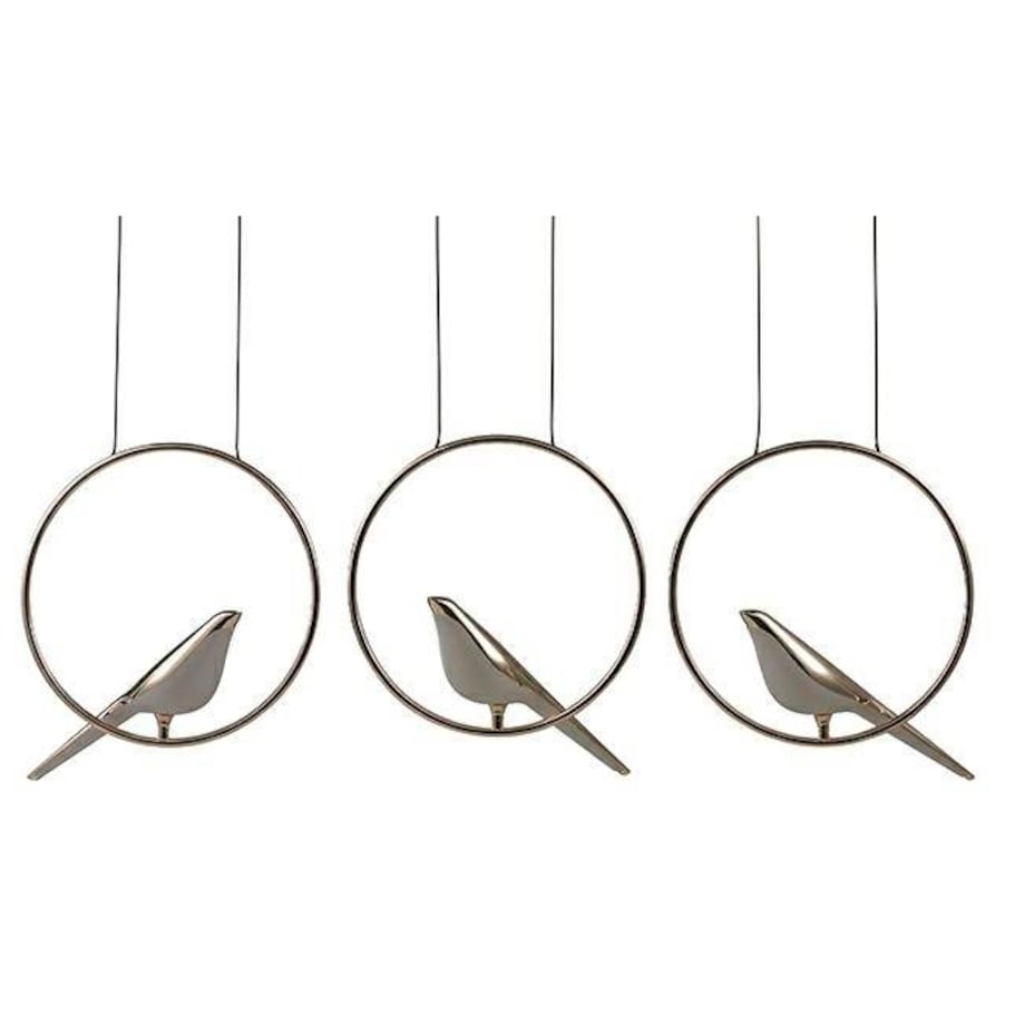 Lampa wisząca Bird Line MSE010100295 ptaki do salonu złote
