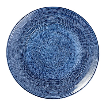 VILLA ITALIA Talerz do ciasta szklany 28 cm BLU INCANTO