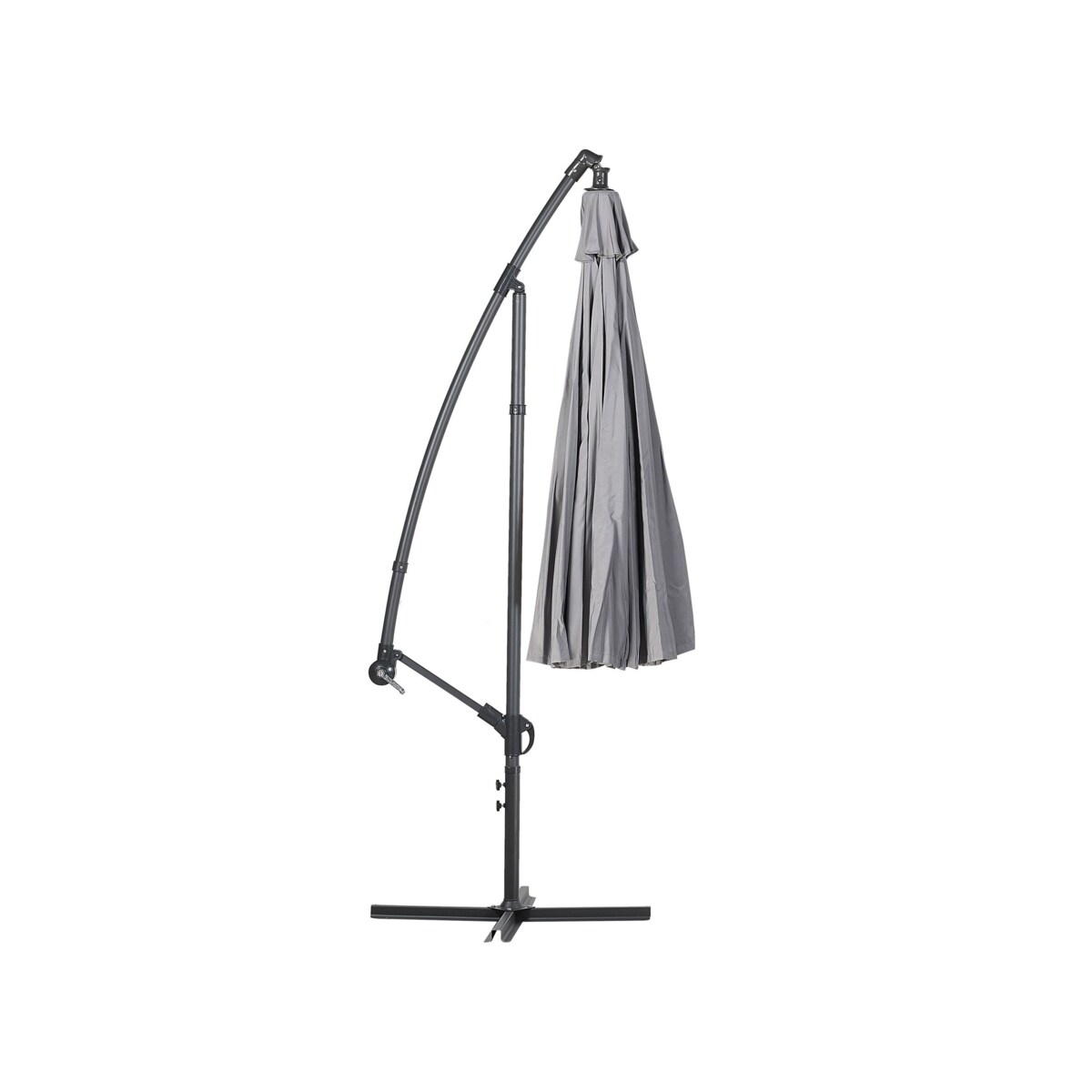 Parasol ogrodowy ⌀ 268 cm ciemnoszary CALABRIA II