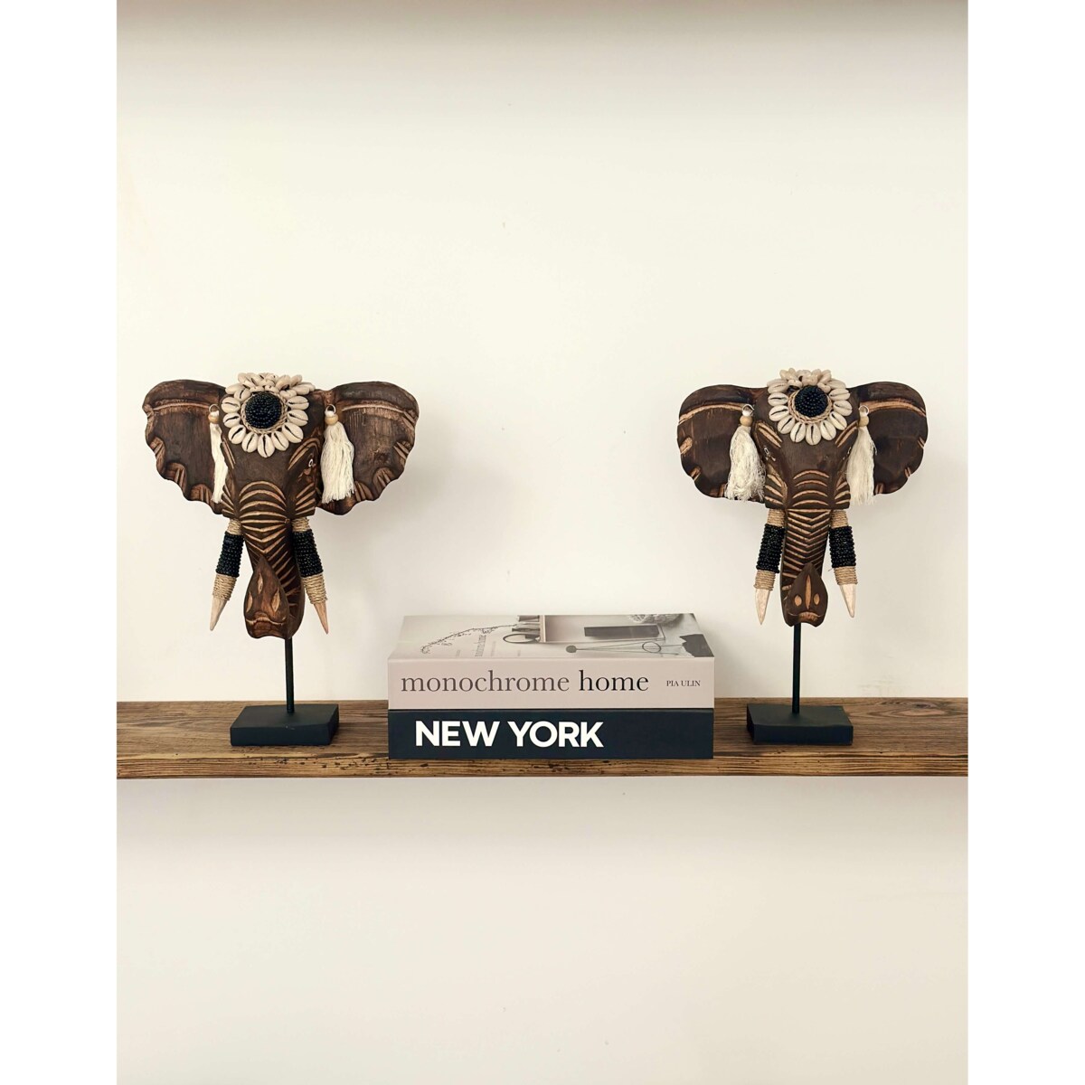 FIGURKA DEKORACYJNA SŁOŃ BRĄZOWY