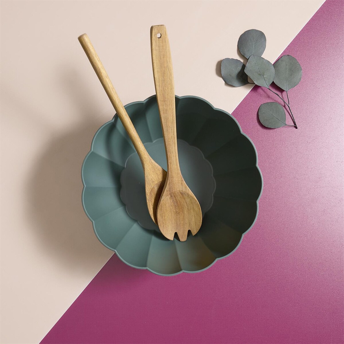 MISKA Iris o średnicy 24 cm Z TWORZYWA PP ciemnoszara