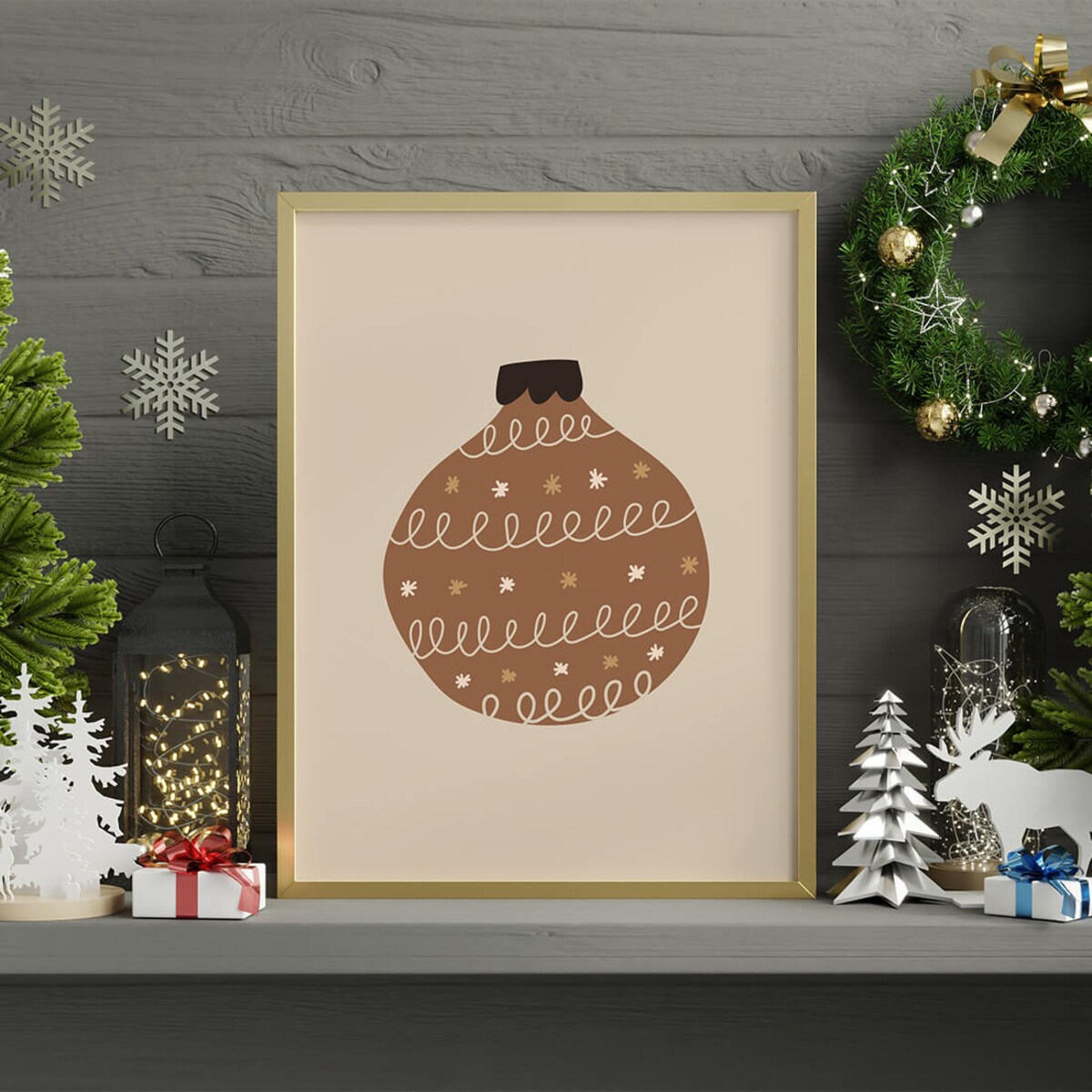 Plakat dla dzieci Bombka 1 40x50