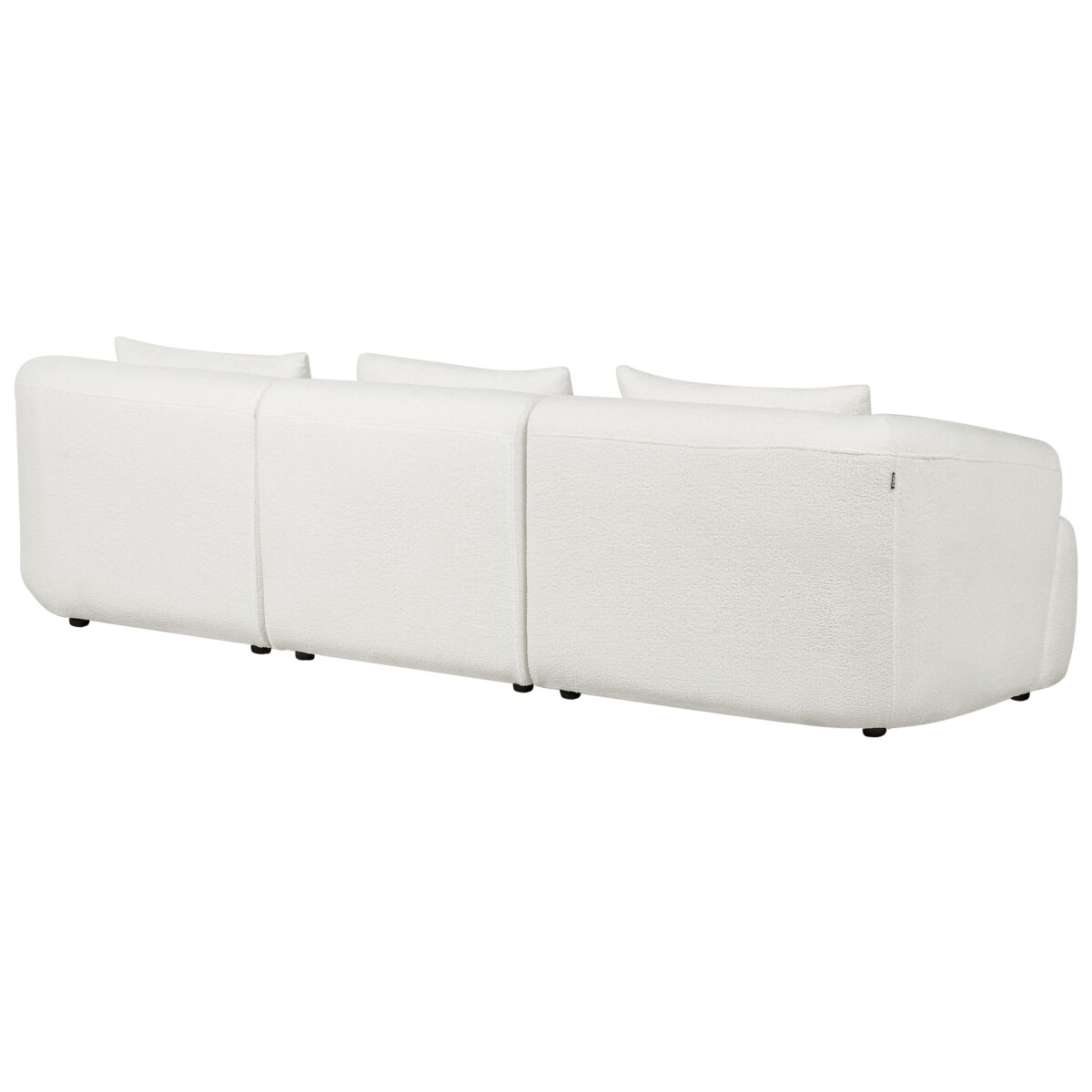 Narożnik boucle lewostronny biały SVANSELE