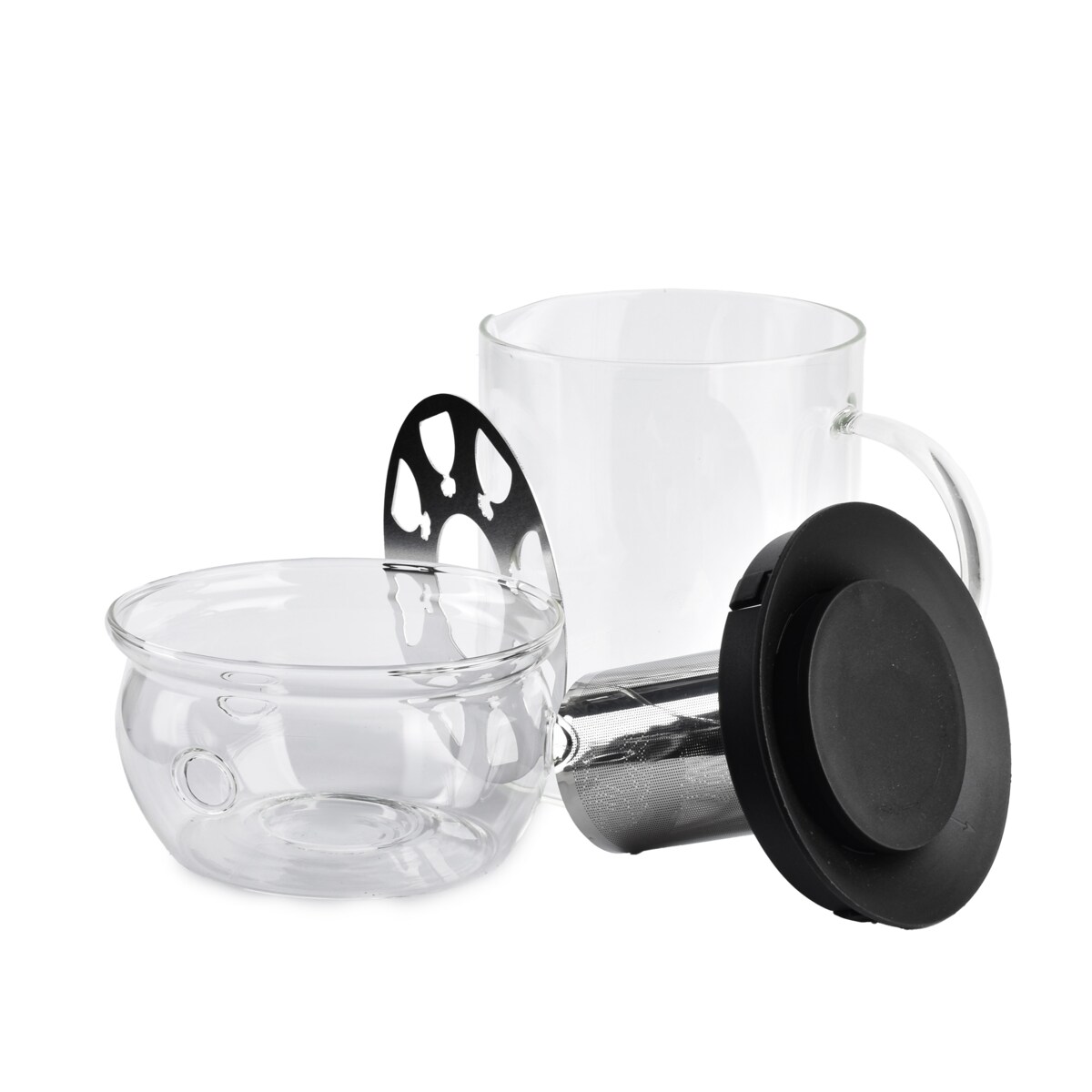 PETER Dzbanek z podgrzewaczemi zaparzaczem 1.1L