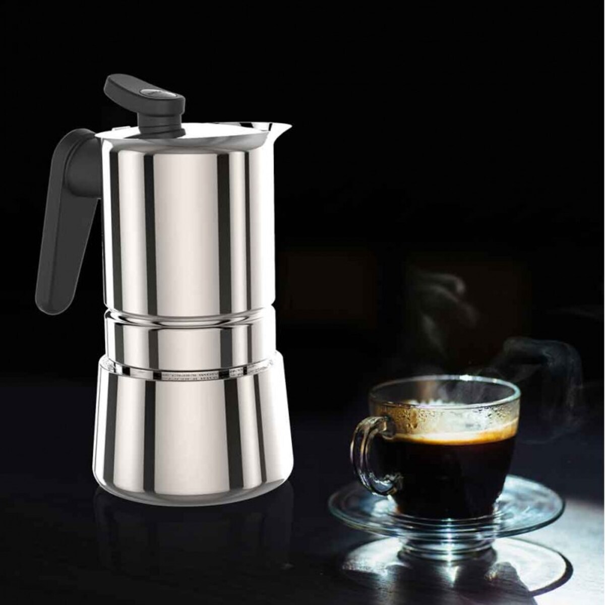 KAWIARKA STEEL MOKA 10 TZ (500 ML)