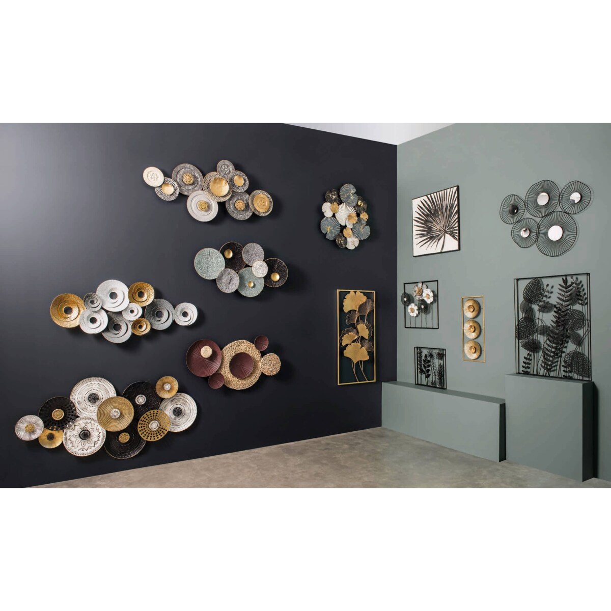 Ozdoba ścienna DECO, designerska, wzór etniczny, dekoracja na ścianę, 134 x 68 cm