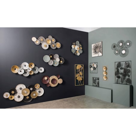 Ozdoba ścienna DECO, designerska, wzór etniczny, dekoracja na ścianę, 134 x 68 cm