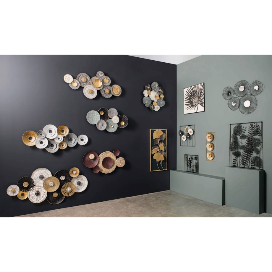 Ozdoba ścienna DECO, designerska, wzór etniczny, dekoracja na ścianę, 134 x 68 cm