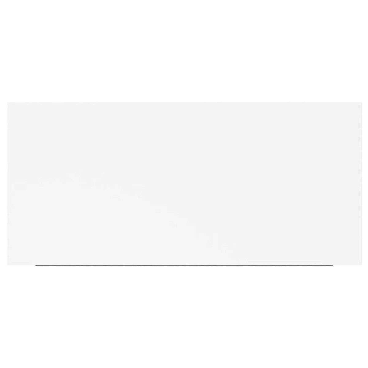 vidaXL Półka ścienna, biała, 50 x 23 x 3,8 cm, MDF