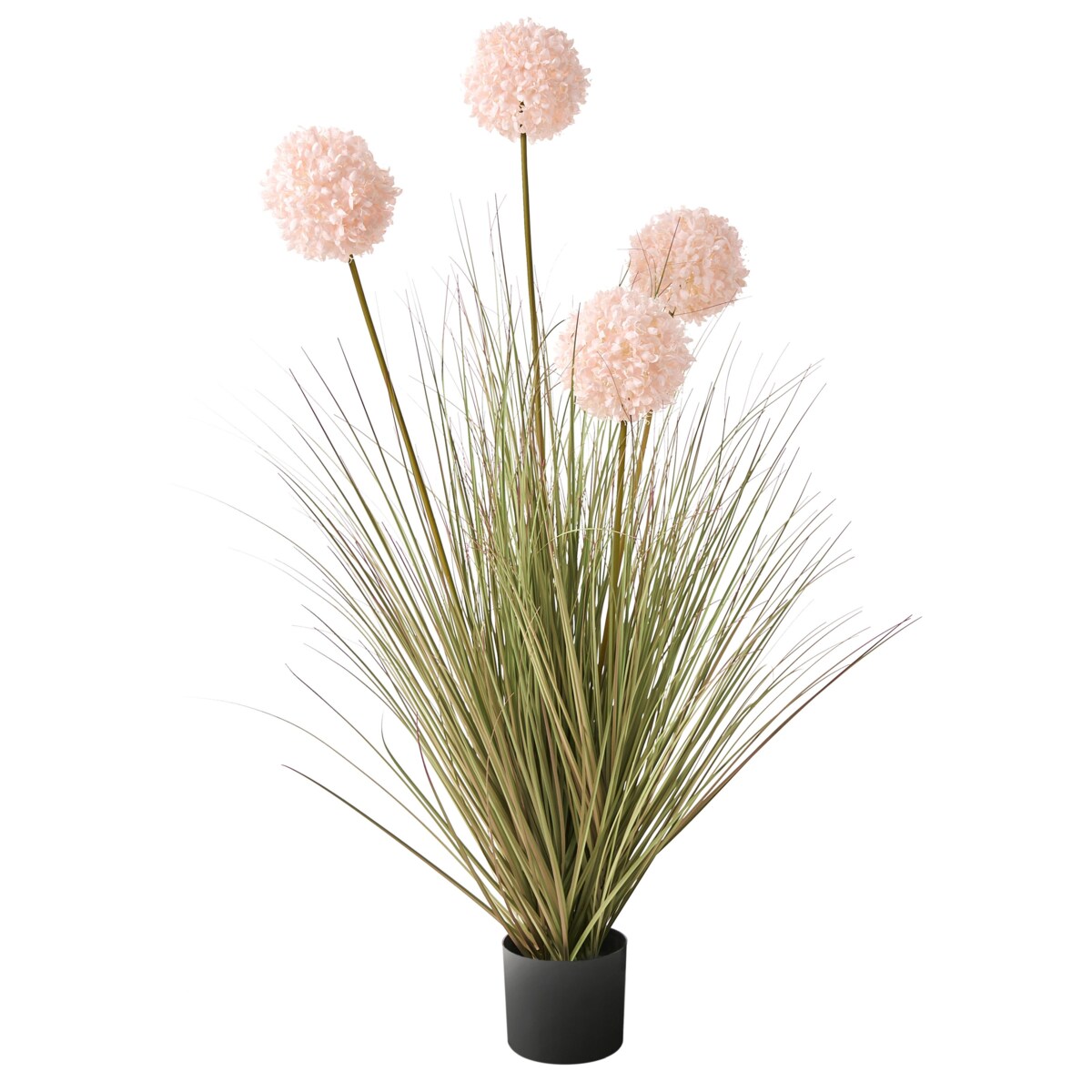 Sztuczna roślina SNOWBALL BUSH 120 cm Różowy