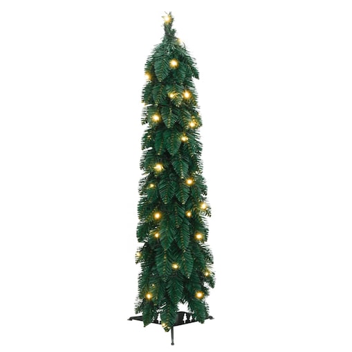 vidaXL Sztuczna choinka z 45 lampkami LED, 90 cm