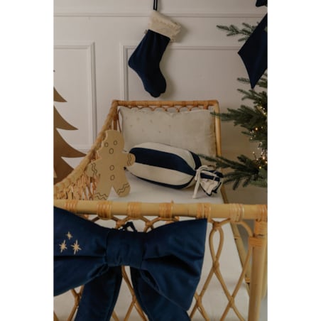 Kokarda Świąteczna Delux Royal Blue - M