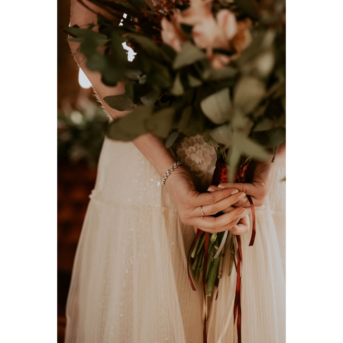 BRANSOLETKA ślubna PREMIUM cubic AAA srebrna