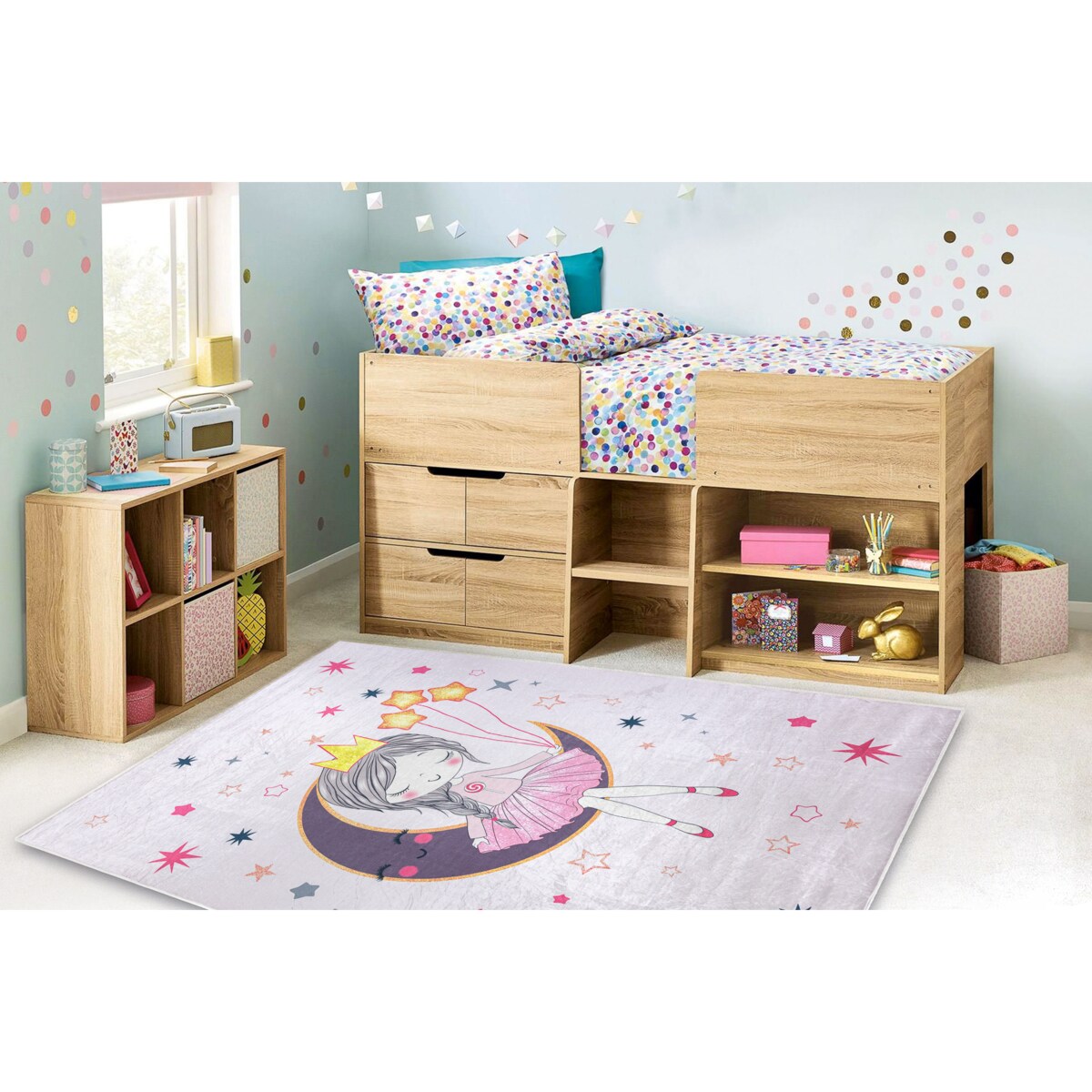 Dywan do prania BAMBINO 48060 Księżniczka, 200x290 cm